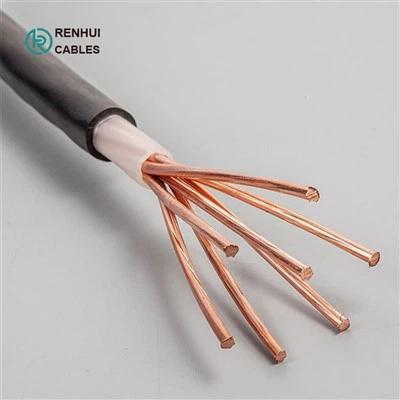 16 25 35 50 70 95 120 150 185 240 300mm Enkel multikjerne kobberleder XLPE isolert PVC-strømkabel NYY NYM N2XY-kabel